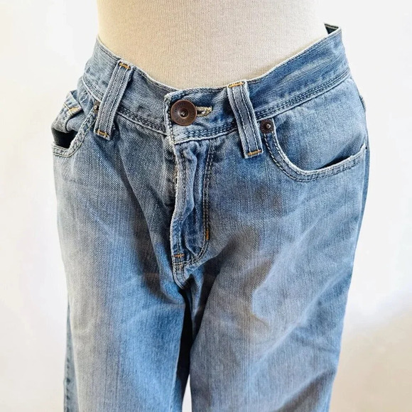 DKNY JEANS Women Bootcut Mid-Rise Cotton Denim Blue Jeans Pants Size 30X30 - Picture 10 of 13